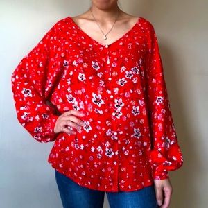 Floryday long sleeves blouse size S